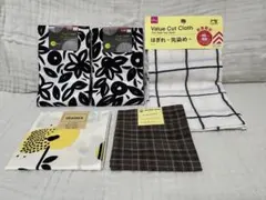 カットクロス 花柄 チェック柄 5点セット まとめ売り