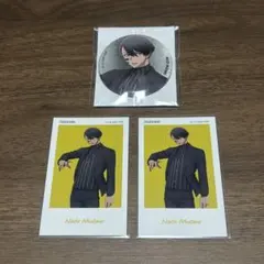 桃源暗鬼 ベースヤードトーキョー 缶バッジ ステッカー 無陀野無人