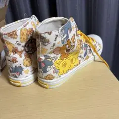 トムとジェリー ハイカットスニーカー