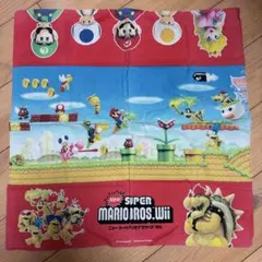 New Super Mario Bros.マリオブラザーズハンカチ 給食ナプキン
