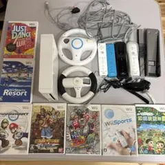 Wii本体とゲームセット