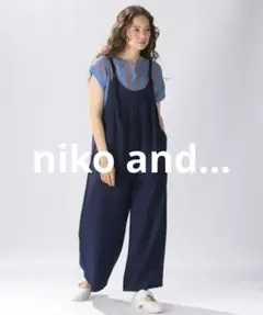 niko and..洗えるストライプレースニットプルオーバーカラフルサマーニット