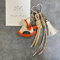 じゃらじゃらキーホルダー♡バッグチャーム 干支 うま 春 新生活 ギフト