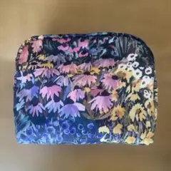 レスボートサック　花柄ポーチ