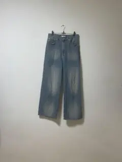 WEGO ストレートデニム M ライトブルー