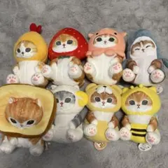 新品・まとめ売り【モフサンドmofusand】BIGぬいぐるみセット ⑬ 8体 mofusand モフサンド BIGぬいぐるみ まとめ売り 8点セット プライズ