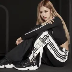 adidas ADIBREAK トラックパンツ ブラック