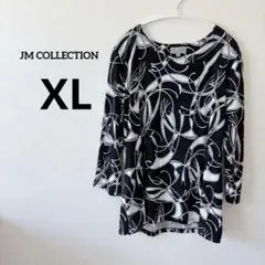 美品✨ JM COLLECTION 【XL】 抽象模様 チュニック