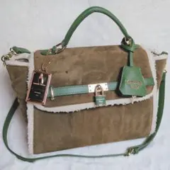 サマンサベガ２wayトートバッグ　チャーム付き