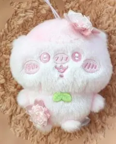 ちいかわ　ぬいぱれっと～さくらいろ～マスコット　くりまんじゅう