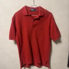 Polo by Ralph Lauren ポロシャツ レッド Mサイズ
