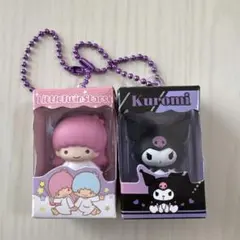 サンリオキャラクターズ　チョコボックス　ボックスフィギュア　クロミ、ララ