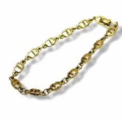Christian Dior CDロゴ ブレスレット ゴールド ヴィンテージ