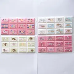 【新品未使用】サンリオキャラクターズ　ちょこぶろっくしーる　4種セット