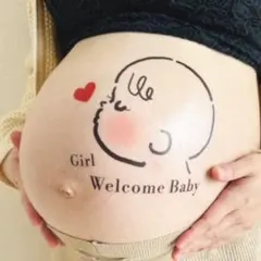 マタニティフォト　マタニティフォトシール　マタニティシール