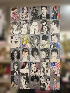 美品 ミスターブレインウォッシュ ジョンレノン オノヨーコ ポスター 
