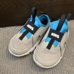 NIKE キッズスニーカー グレー ブルー14cm