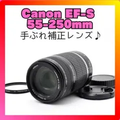 最終値下げ！！キャノン EF-S 55-250mm IS プロテクター付 - メルカリ
