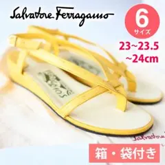 900円割引⭐️Ferragamo 6サイズ ローヒールサンダル Minoica