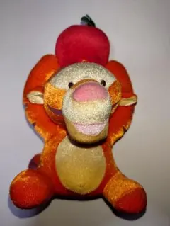 ティガー ぬいぐるみ リンゴ付　ディズニー　激レア　希少　状態良