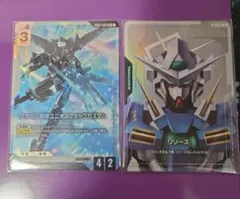 グラハム専用ユニオンフラッグカスタム LR ガンダムカードゲーム　リソース