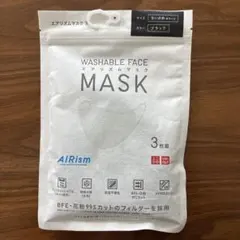 ユニクロ　エアリズム　マスク　Mサイズ ブラック