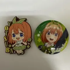 五等分の花嫁 四葉ラバスト缶バ