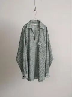 ULTERIOR“SUPER LIGHT WOOL SKIPPER SHIRT” - メルカリ