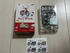 サンリオ Honda スーパーカブ 1/24 けろけろけろっぴー　未組立