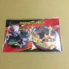 JF2021限定Ver.  デク＆爆豪、オールマイト＆エンデヴァー缶バッジセット