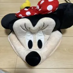 ミニーマウス 顔型帽子