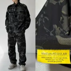 00s BDU リップストップ シティカモ 迷彩 セットアップ カーゴパンツ