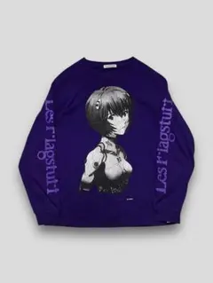 flagstuff エヴァンゲリオン 綾波レイ 長袖 Tシャツ アニメのサムネイル