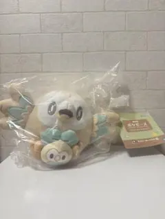 新品未開封 ポケピース 一番くじ モクロー ぬいぐるみ