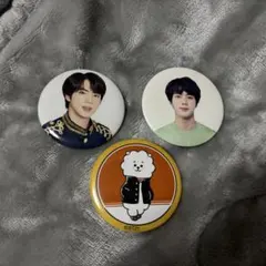 BTS ジン JIN 缶バッジ - メルカリ