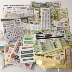 KATO他 Nゲージ ステッカー ストラクチャー用 ジャンク