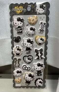 国内正規品　マシュマロシール　ブラックハローキティ　サンリオ