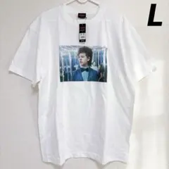 ストレンジャーシングス ダスティン Tシャツ Lサイズ 白 未使用のサムネイル