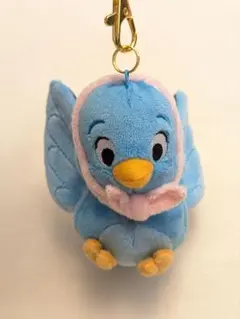 ディズニー ストア 白雪姫 青い鳥 ぬいぐるみ バッジ キーホルダー 