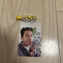 草間リチャード敬太　ヘアクリップ　トレカ