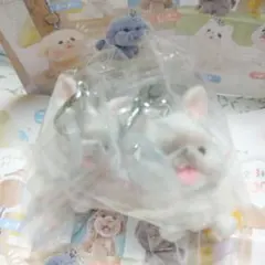 コロンとべびわんこ ころふわめじるしチャーム フレンチブルドッグ二個セット