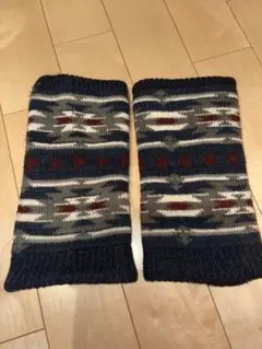 メンズ　裏起毛 レッグウォーマー