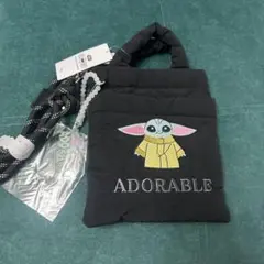 STAR WARS グローグー キルティング ミニバッグ