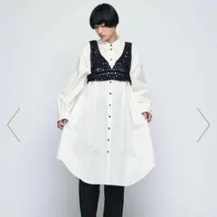 2025<AEWEN MATOPH>ウエストダーツ シャツワンピース - メルカリ