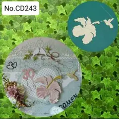 《ハイビスカス》　カッティングダイ　-No.CD243-