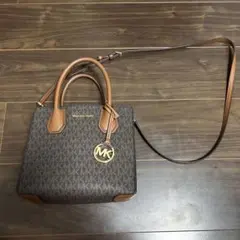 【美品】MICHAEL KORS マイケルコース　ショルダーバッグ ブラウン