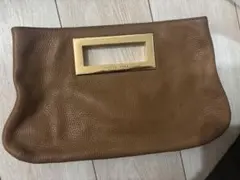 MICHAEL KORS ブラウン クラッチバッグ