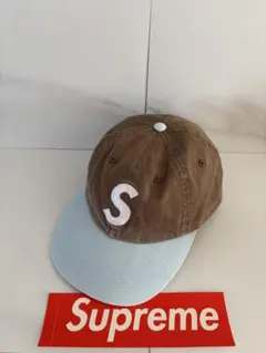 Supreme Pigment Coated 2-Tone S Logo cap