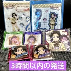 鬼滅の刃　バレンタイン コースター　アニマル　缶バッジ　カナヲ　アオイ　しのぶ