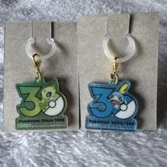 ポケチャーム ポケモン 30周年ロゴマスコット セレビィ メッソン